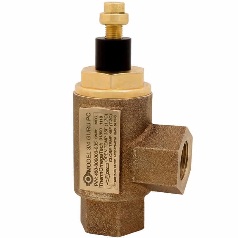 The GURU® PC Passenger Car Freeze Protection Valve