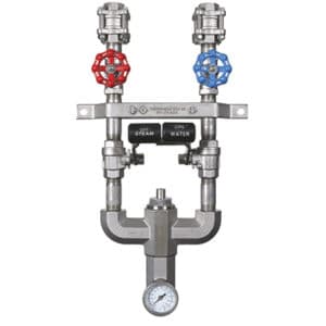 steam water mixing valve 