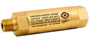 ECONO-HAT-RA Pump Thermal Relief Valve Brass