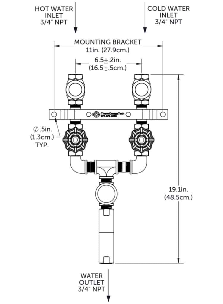 HCX - Hot and Cold Water Mixing Station