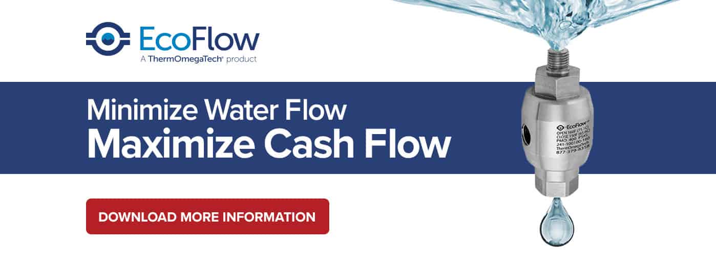 EcoFlow Seal Flush Valve - Minimize Water Flow Maximize Cash Flow