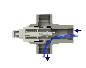 Diverting valve