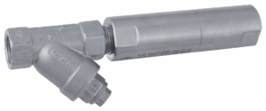Y strainer for FP and SP valves